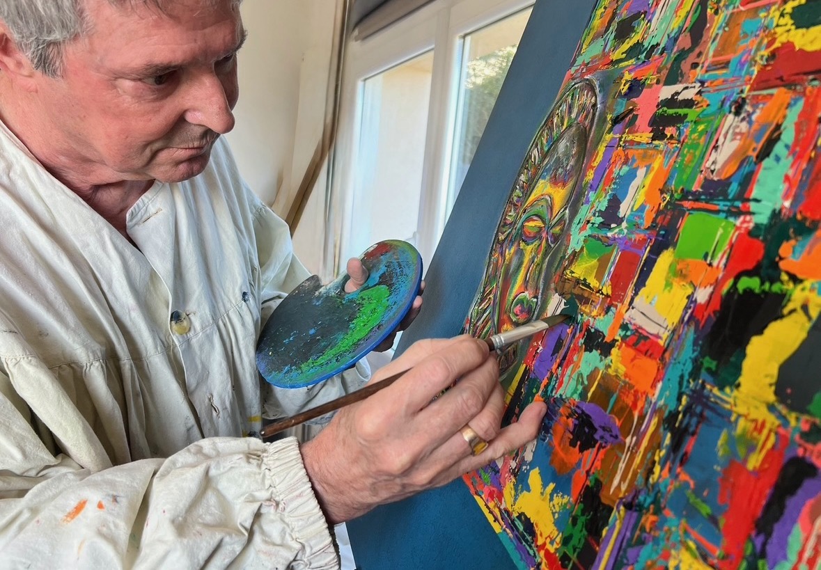 Détail de l'atelier de Philippe du Cheyron
